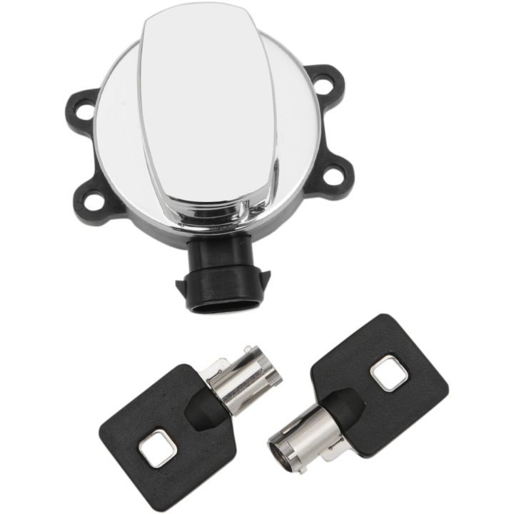 Tändningslås Side Hinge Krom/silver DRAG SPECIALTIES SWITCH IGN CHR 11-ST – bild 2