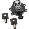 Tändningslås Skull Svart DRAG SPECIALTIES Strömbrytare – miniatyr 1