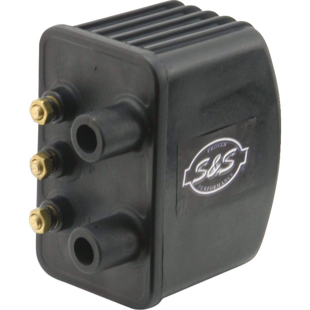 Tändspole Svart High-output Single-fire S&S Cycle IGN COIL SNGL FIRE F/IST