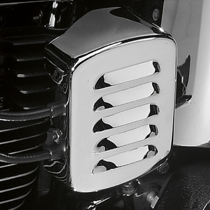 Tändspolskydd Louvered Krom DRAG SPECIALTIES Skydd – bild 3