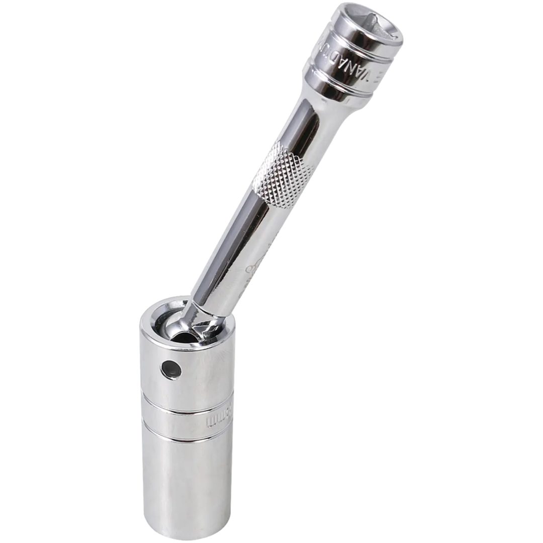 Tändstiftshylsa Ledad Magnetisk Silver BIKESERVICE