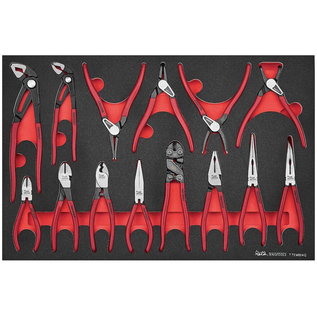 Tångsats (14 delar) TTEMB14Q Teng Tools