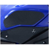 Tank Traction Pads Set 4 Pieces Black Yamaha R1 R&G Racing
