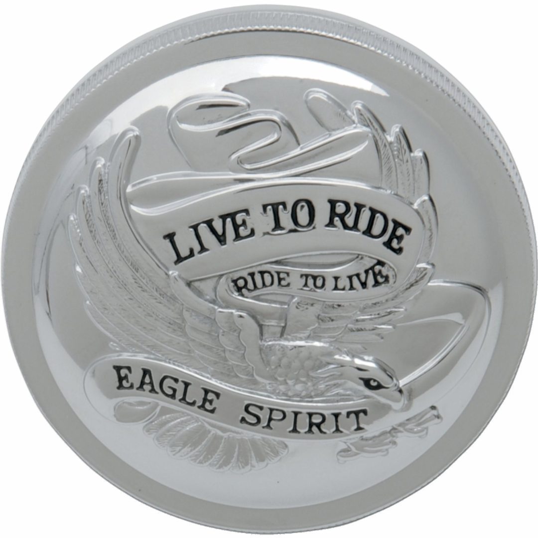 Tanklock LIVE TO RIDE DRAG SPECIALTIES Chrome