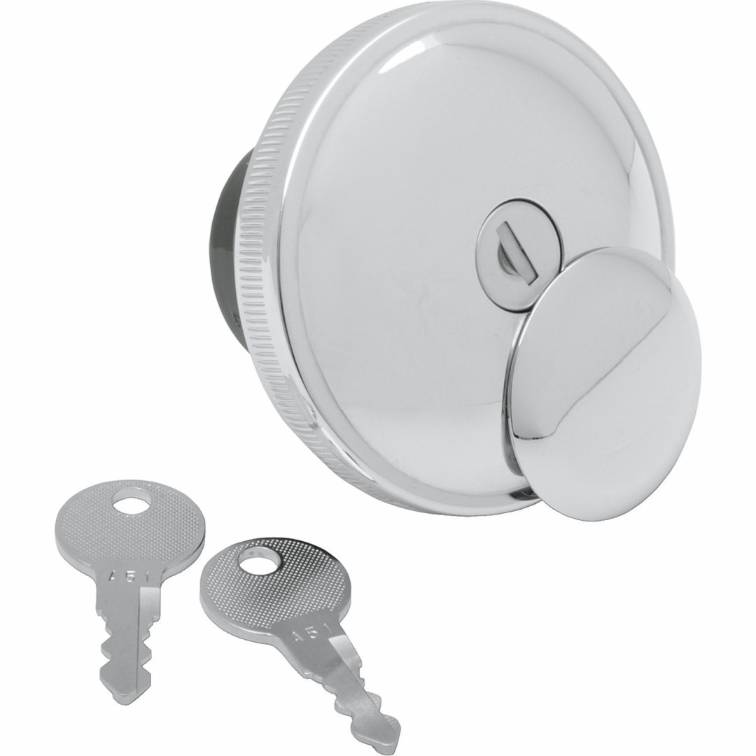 Tanklock Skruvlock Låsbart DRAG SPECIALTIES CAP GAS LOCK 82-95VENT