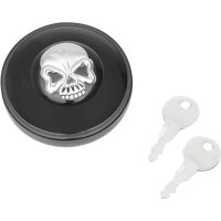 Tanklock Skruvlock Skull Låsbart DRAG SPECIALTIES