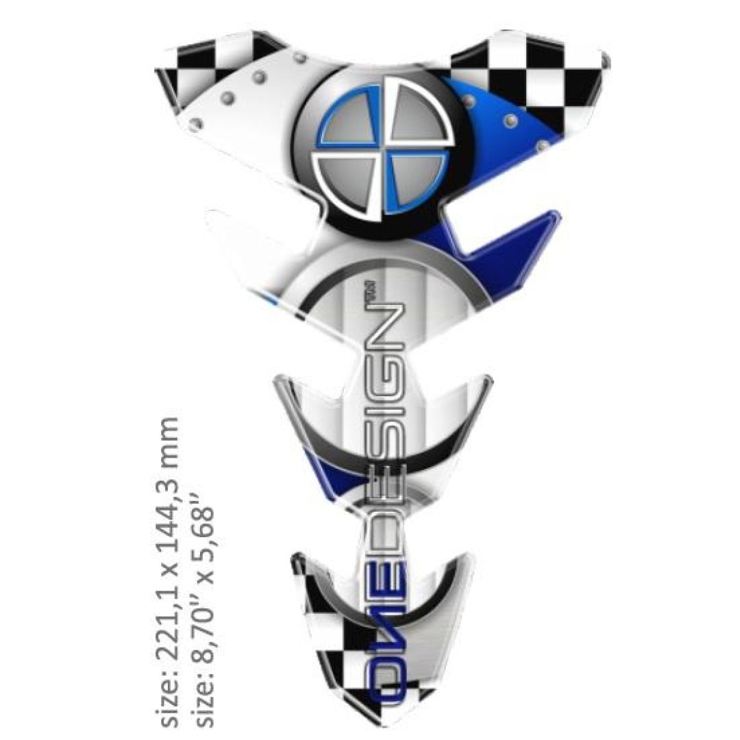 Tankpad BMW LOGO 221x144,3 mm ONEDESIGN Tankskydd