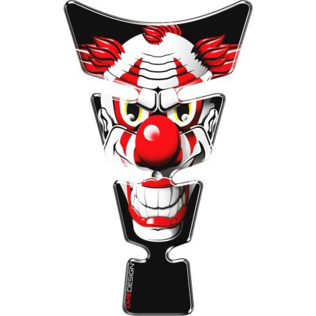 Tankpad Clown 213x128 mm ONEDESIGN Röd