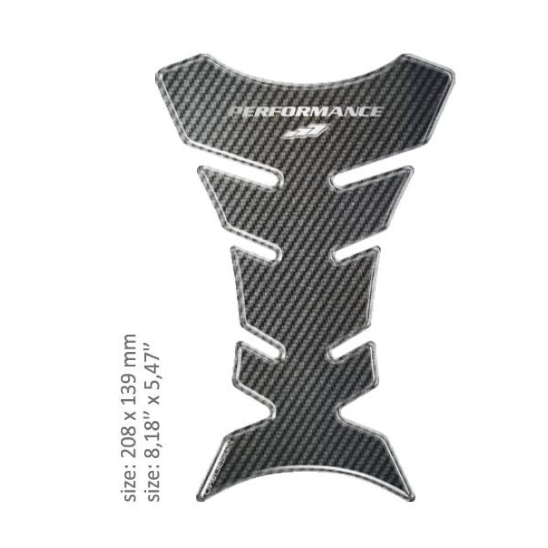 Tankpad Resin 208x139 mm ONEDESIGN Kolfiber