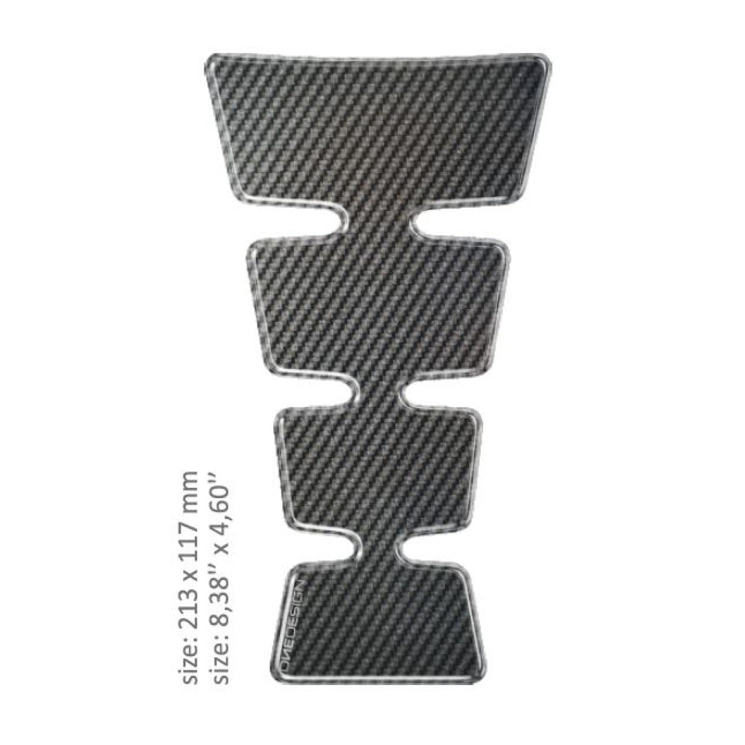 Tankpad Resin 213x117 mm ONEDESIGN Kolfiber