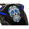 Tankpad Resin/soft Touch Blå/vit Skull ONEDESIGN – miniatyr 3