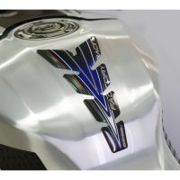 Tankpad Resin/soft Touch Svart/blå ONEDESIGN