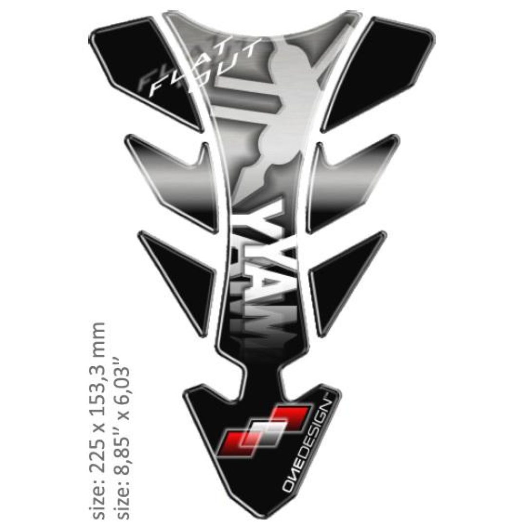Tankpad YAHAMA 225x153,3 mm ONEDESIGN Tankskydd