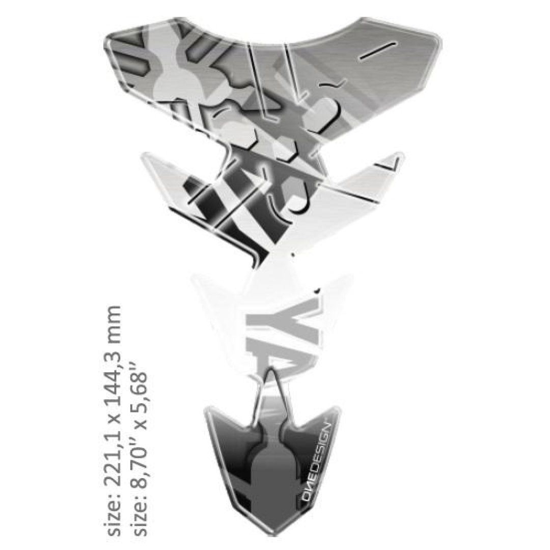 Tankpad YAMAHA 221x144,3 mm ONEDESIGN Tankskydd