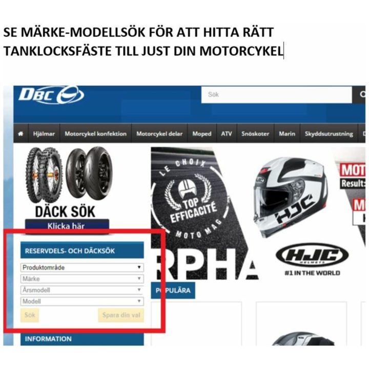 Tankringfäste BF41 Givi Givi Tanklock / TanklockED-väskor – bild 2