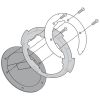 Tankringsfäste Givi Tanklockväskor (Tanklock-system) – miniatyr 1