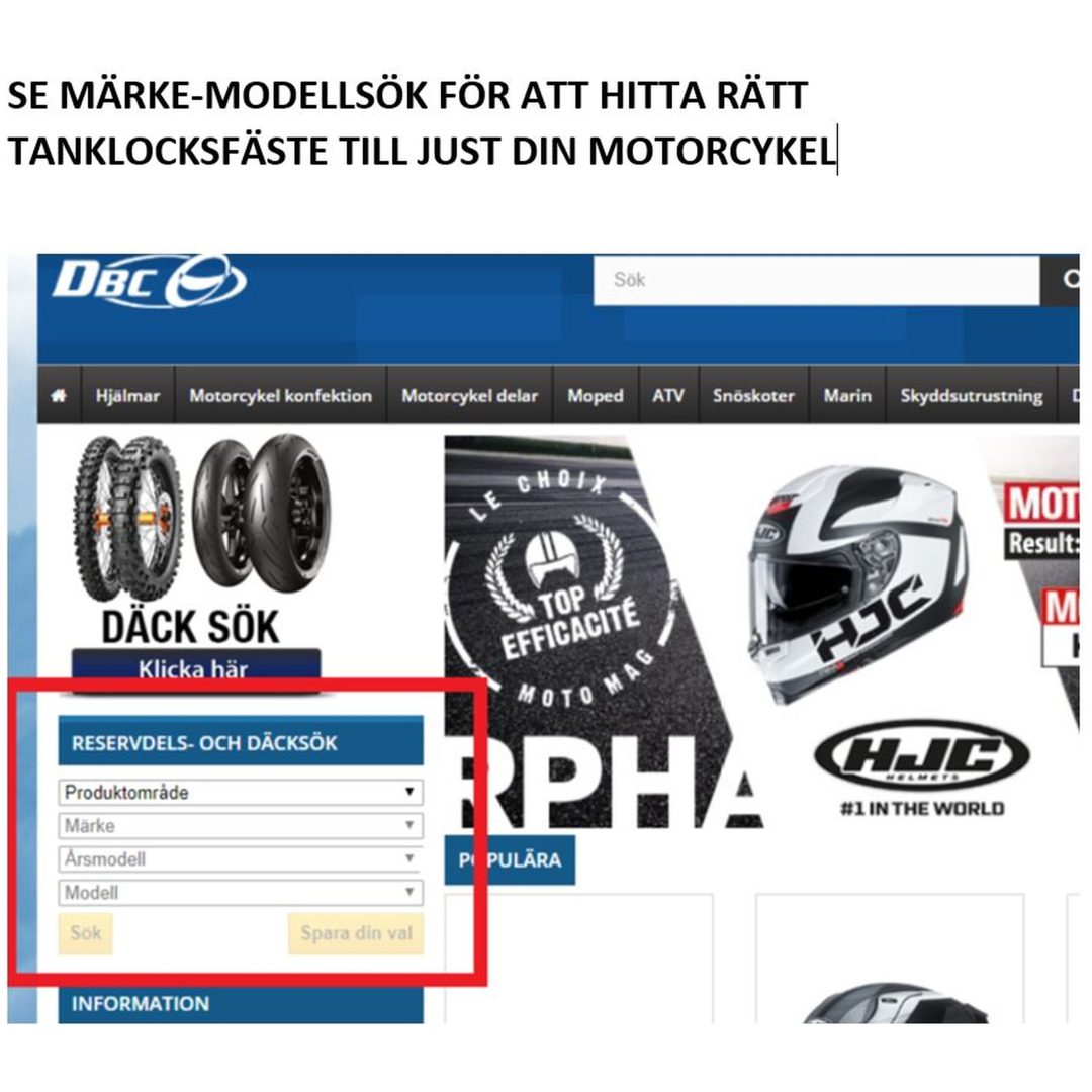 Tankringsfäste Givi XSR700 16- – bild 2