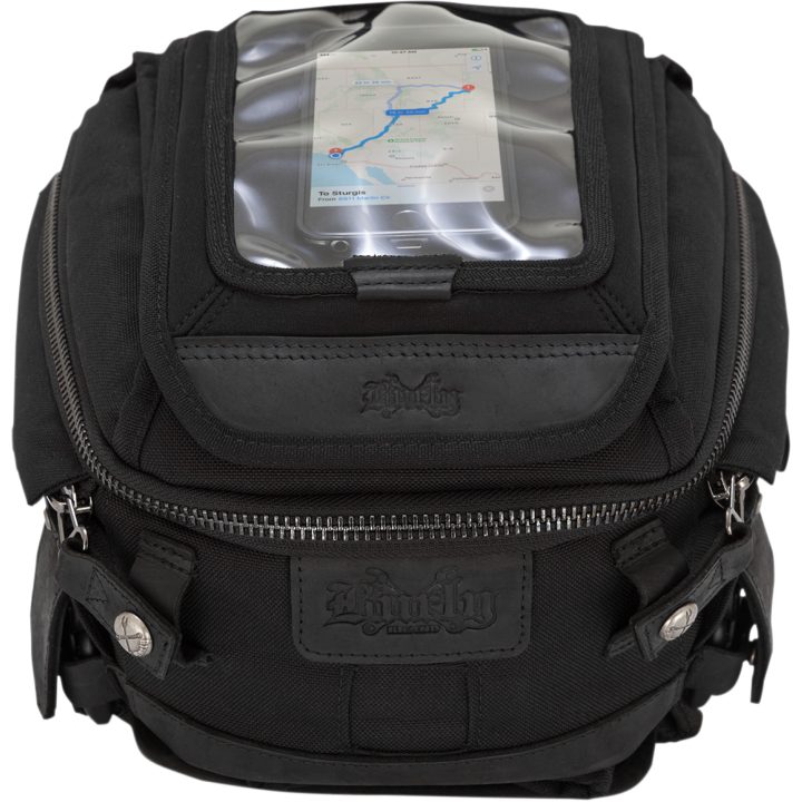 Tankväska Voyager Svart Cordura BURLY BRAND – bild 2