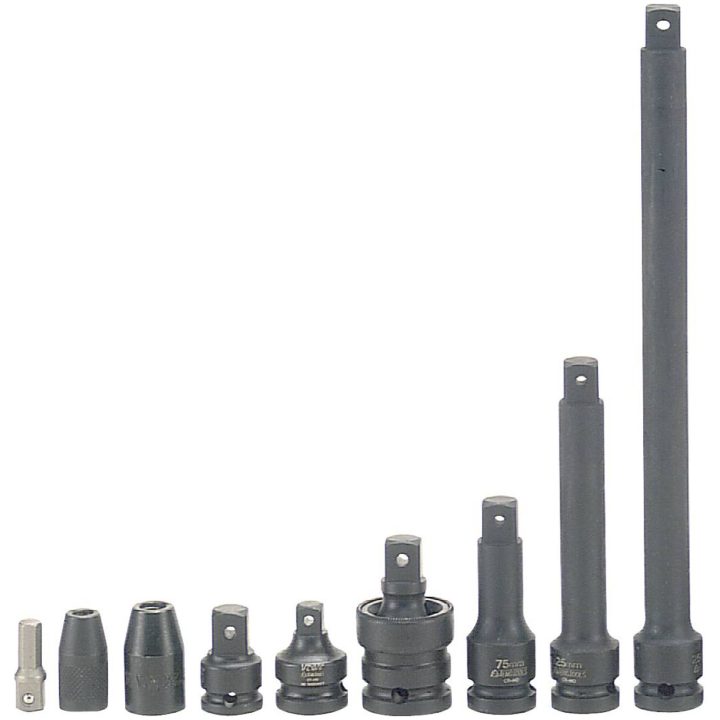 Tappar, förlängningar mm Teng Tools ADAPTER 3/8 FYRK-5/16 SEXKANT – bild 3