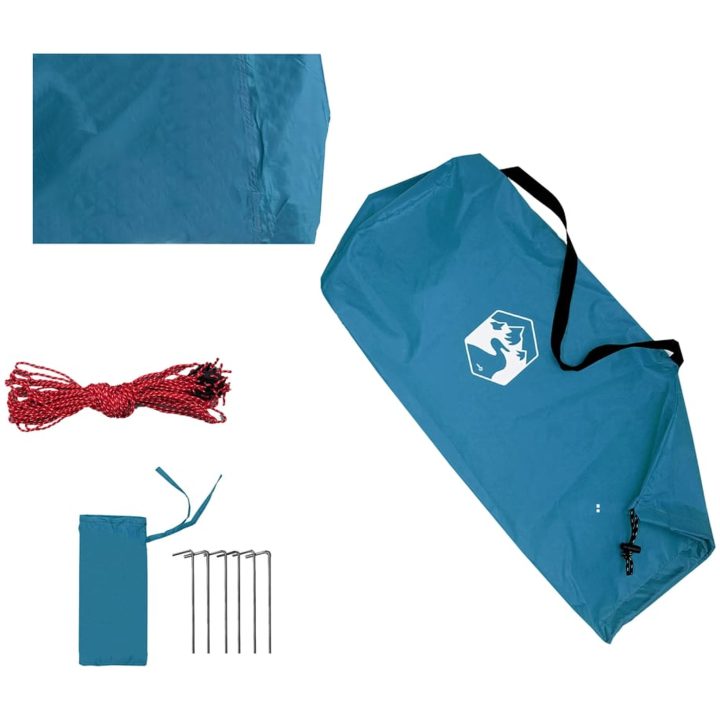 Tarp blå vattentät vidaXL 500 x 294 cm – bild 6