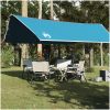 Tarp blå vattentät vidaXL 500 x 294 cm – miniatyr 1