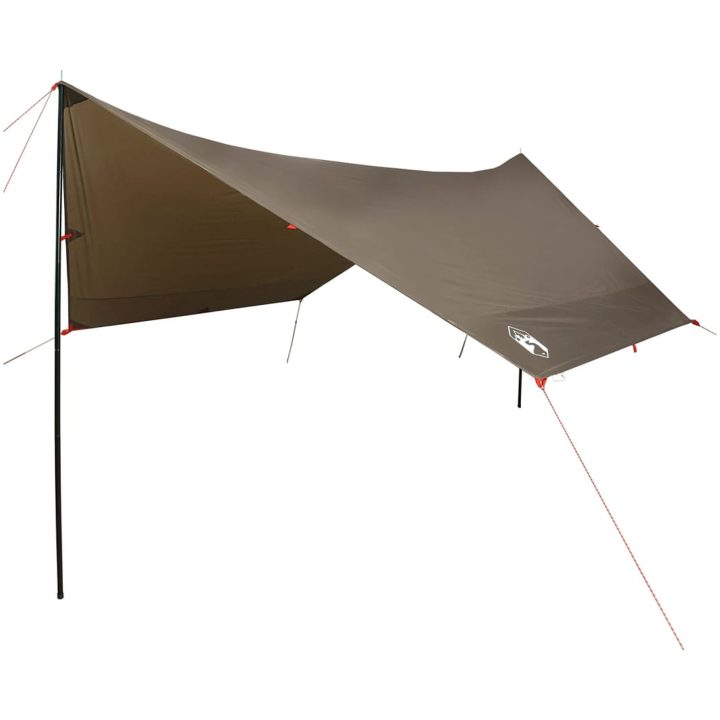 Tarp brun 438x376x212 cm vattentät vidaXL – bild 2
