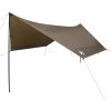 Tarp brun 462x306x211 cm vattentät vidaXL – miniatyr 2