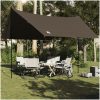 Tarp brun 462x306x211 cm vattentät vidaXL – miniatyr 1