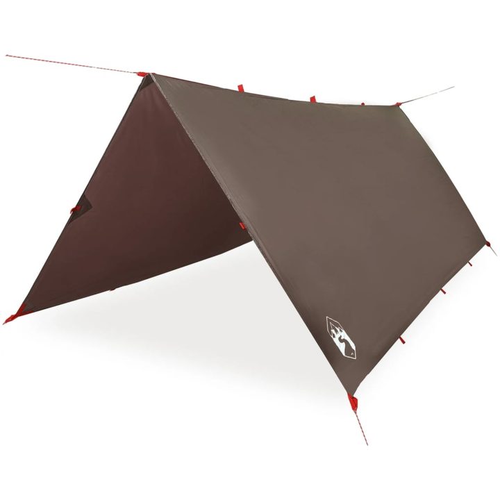 Tarp brun vattentät vidaXL 406 x 306 cm – bild 2