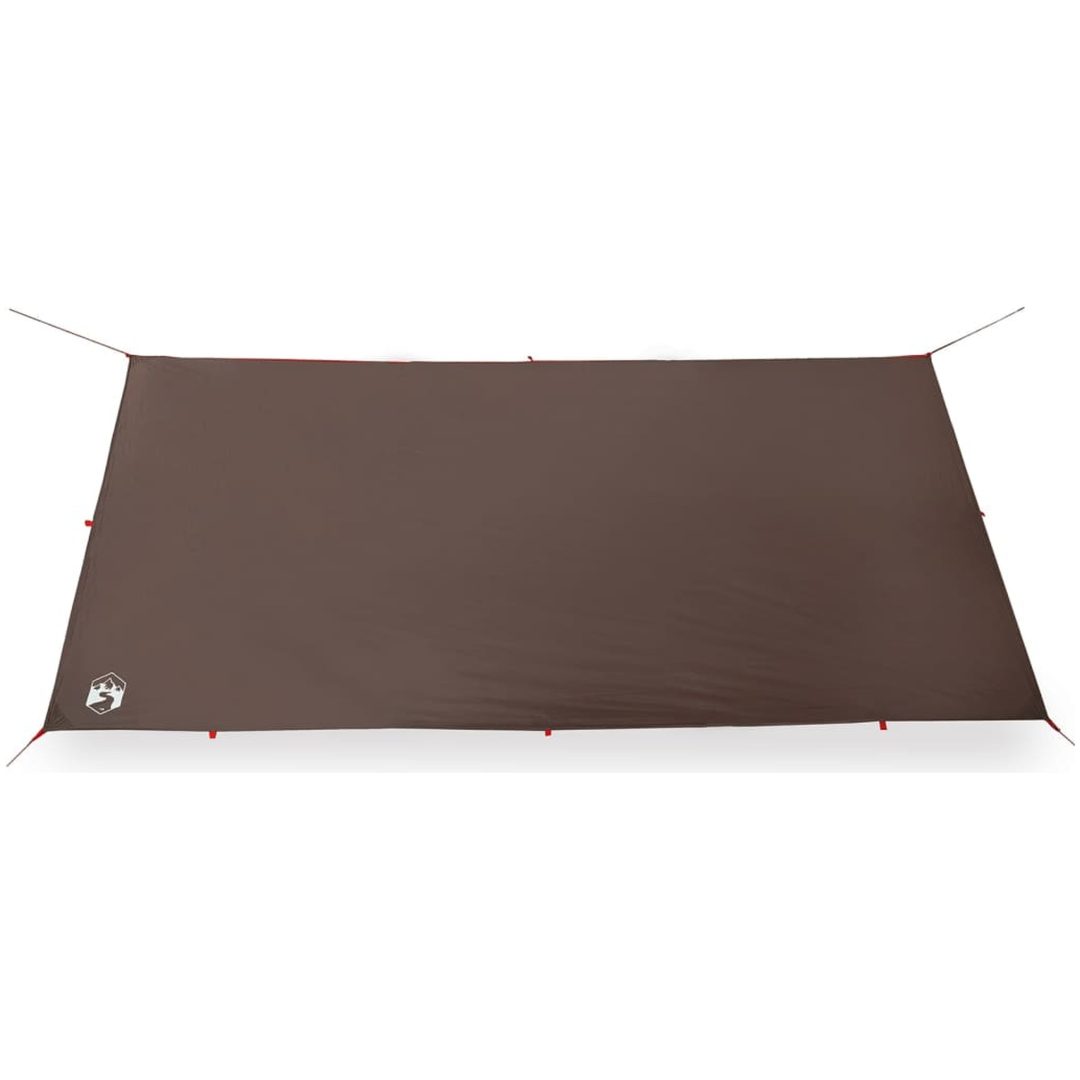 Tarp brun vattentät vidaXL 406 x 306 cm – bild 5