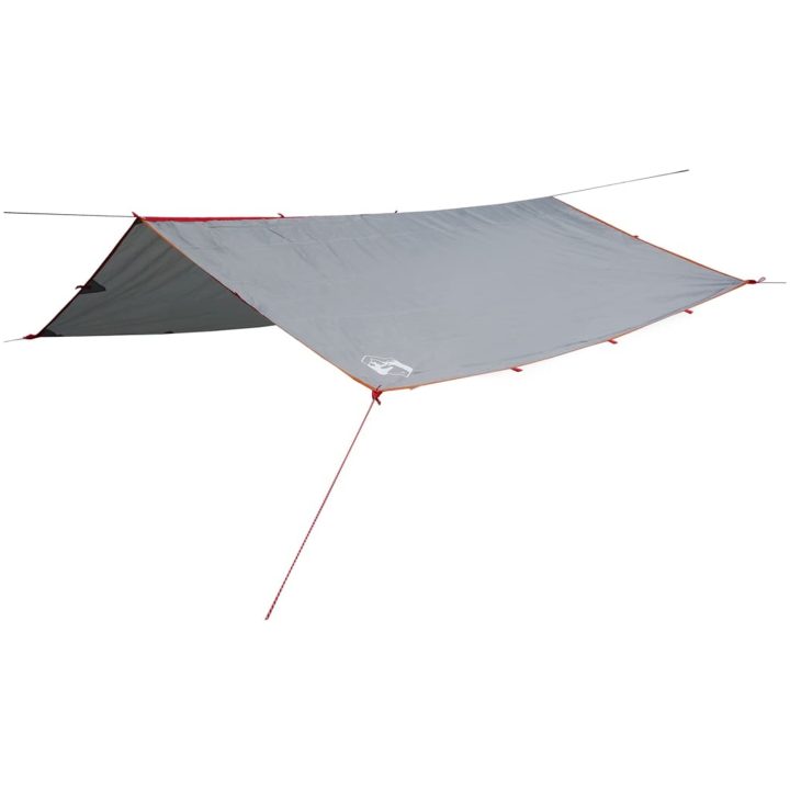 Tarp grå och orange vattentät vidaXL 300 x 294 cm – bild 2