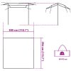 Tarp grå och orange vattentät vidaXL 300 x 294 cm – miniatyr 8