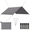 Tarp grå vidaXL 3 x 2.85 m – miniatyr 1