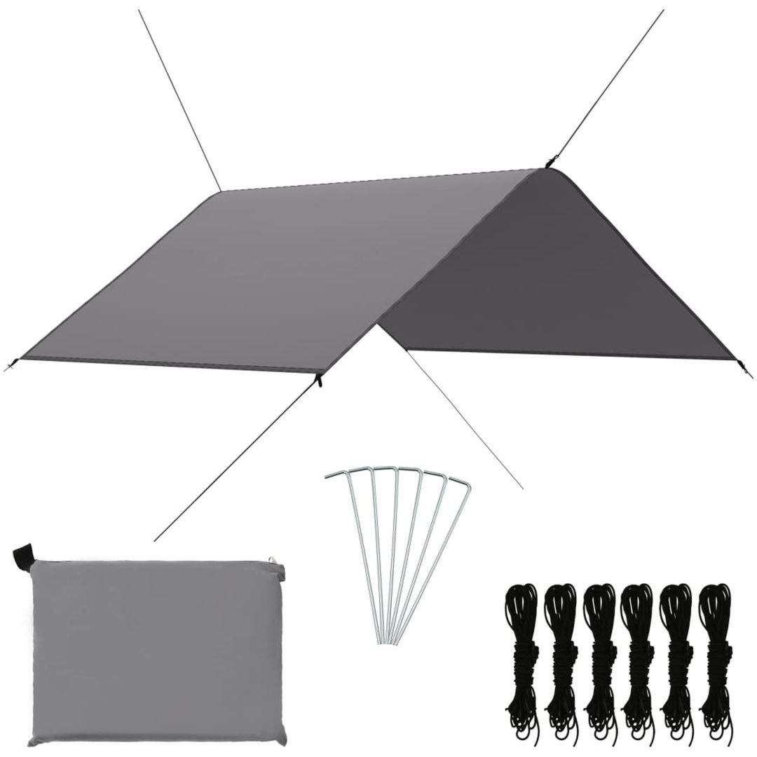 Tarp grå vidaXL 3 x 2.85 m