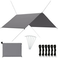 Tarp grå vidaXL