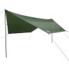 Tarp grön 430x380x210 cm vattentät vidaXL – miniatyr 2