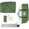 Tarp grön 430x380x210 cm vattentät vidaXL – miniatyr 8