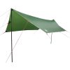 Tarp grön 460x305x210 cm vattentät vidaXL – miniatyr 2