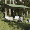 Tarp grön vattentät vidaXL 400 x 294 cm – miniatyr 1