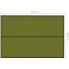 Tarp grön vidaXL 3 x 2 m – miniatyr 7