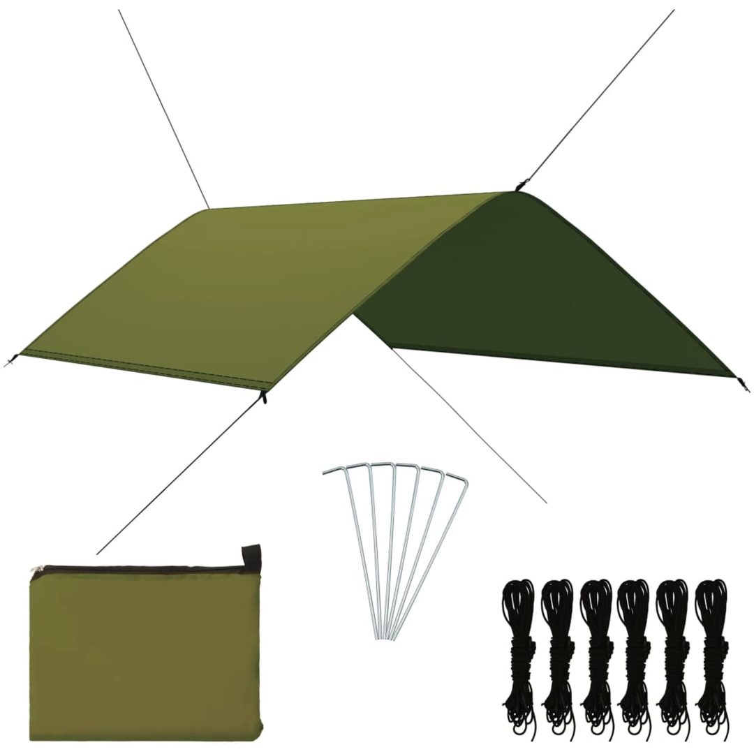 Tarp grön vidaXL 3 x 2 m