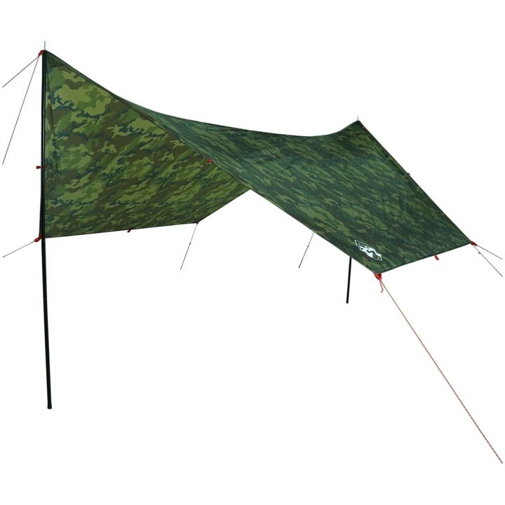 Tarp kamouflage 462x306x211 cm vattentät vidaXL – bild 2