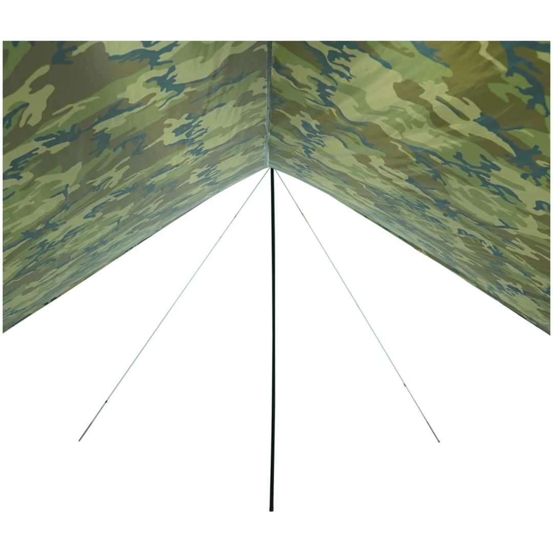 Tarp kamouflage 462x306x211 cm vattentät vidaXL – bild 6