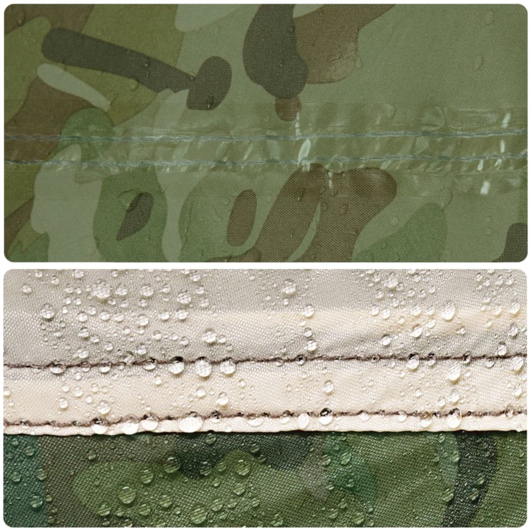 Tarp kamouflage vattentät vidaXL 366 x 306 cm – bild 11