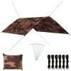 Tarp kamouflage vidaXL 3 x 2 m – miniatyr 1
