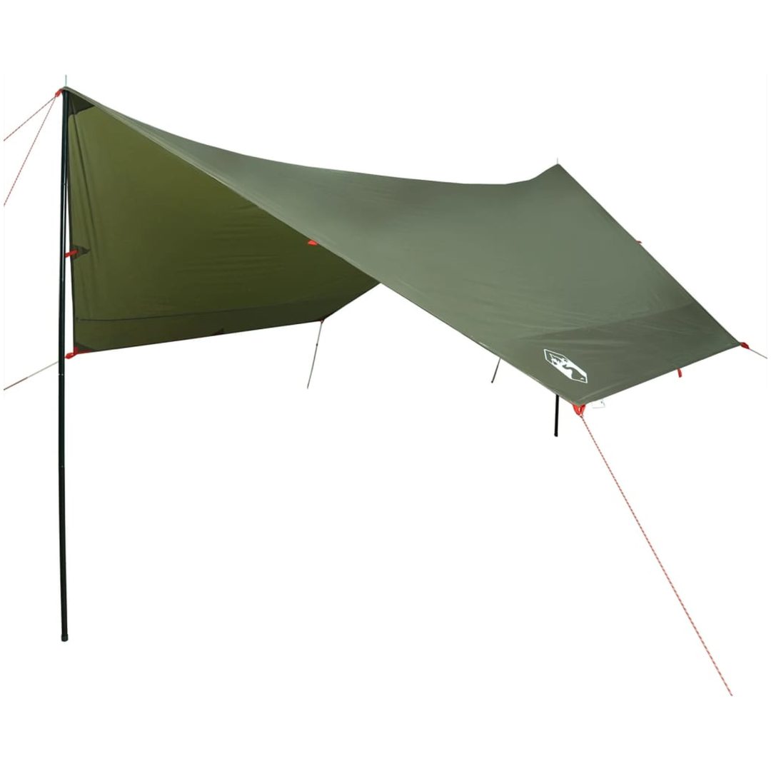 Tarp olivgrön 462x306x211 cm vattentät vidaXL – bild 2