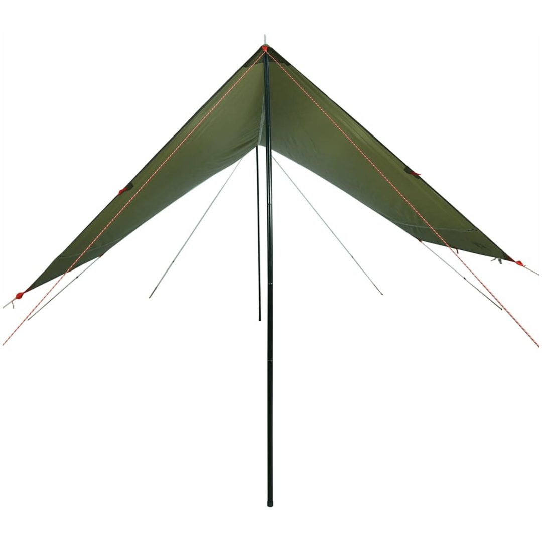 Tarp olivgrön 462x306x211 cm vattentät vidaXL – bild 4