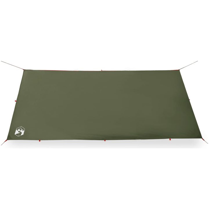 Tarp olivgrön vattentät vidaXL 366 x 306 cm – bild 5