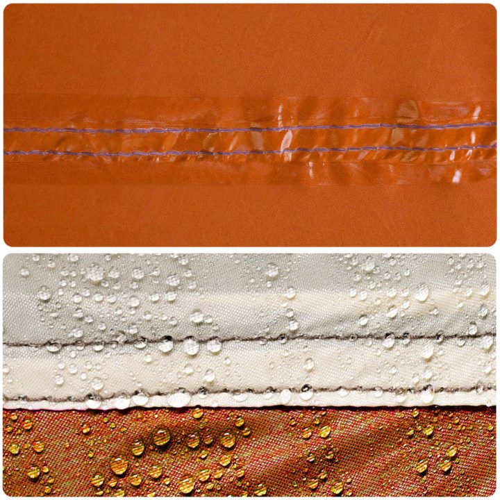 Tarp orange 430x380x210 cm vattentät vidaXL – bild 9