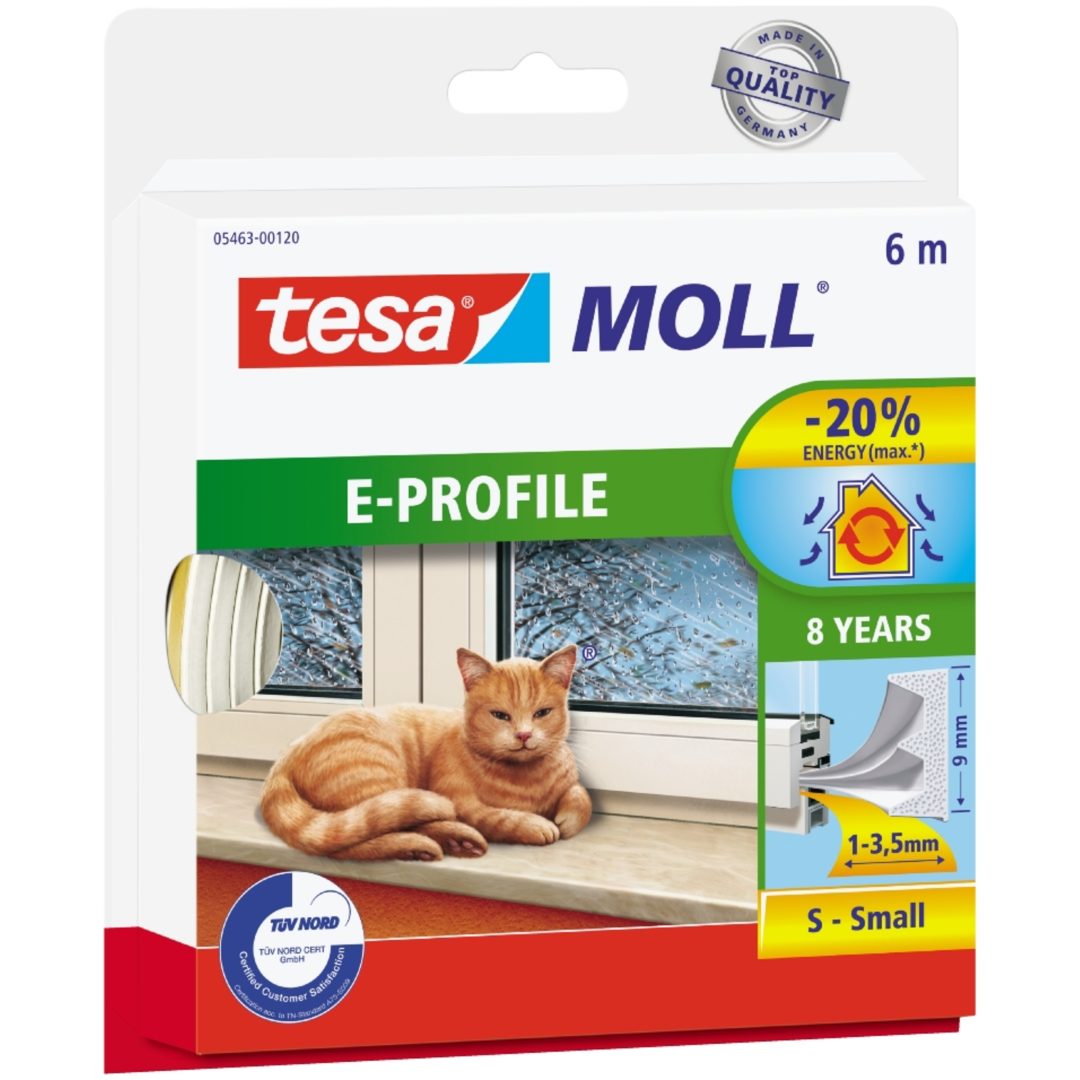 Tätlist E-list TESA 6M Vit
